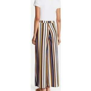 Wide Leg Striped Pants